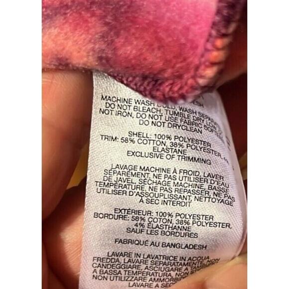 Columbia Sweater Weather Crew Marionberry Rocky Mt Print Women's Large NWT $65 - Picture 7 of 10